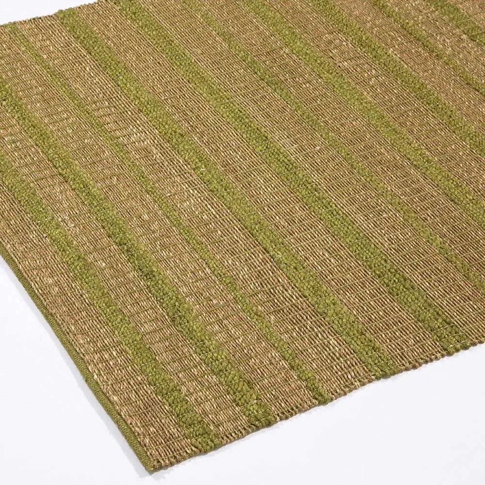 Ancoats Jute Rug - Green