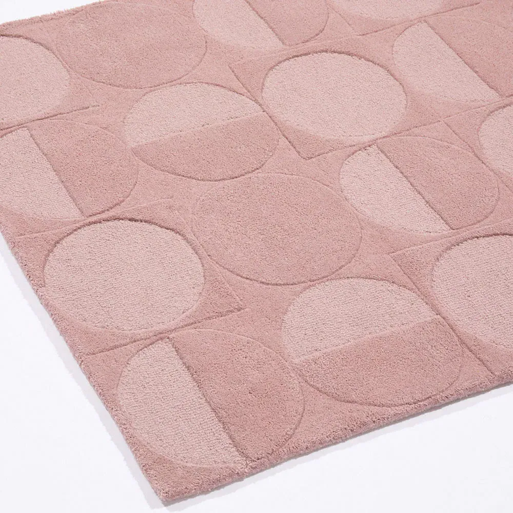 Arabella Wool Rug - Mauve