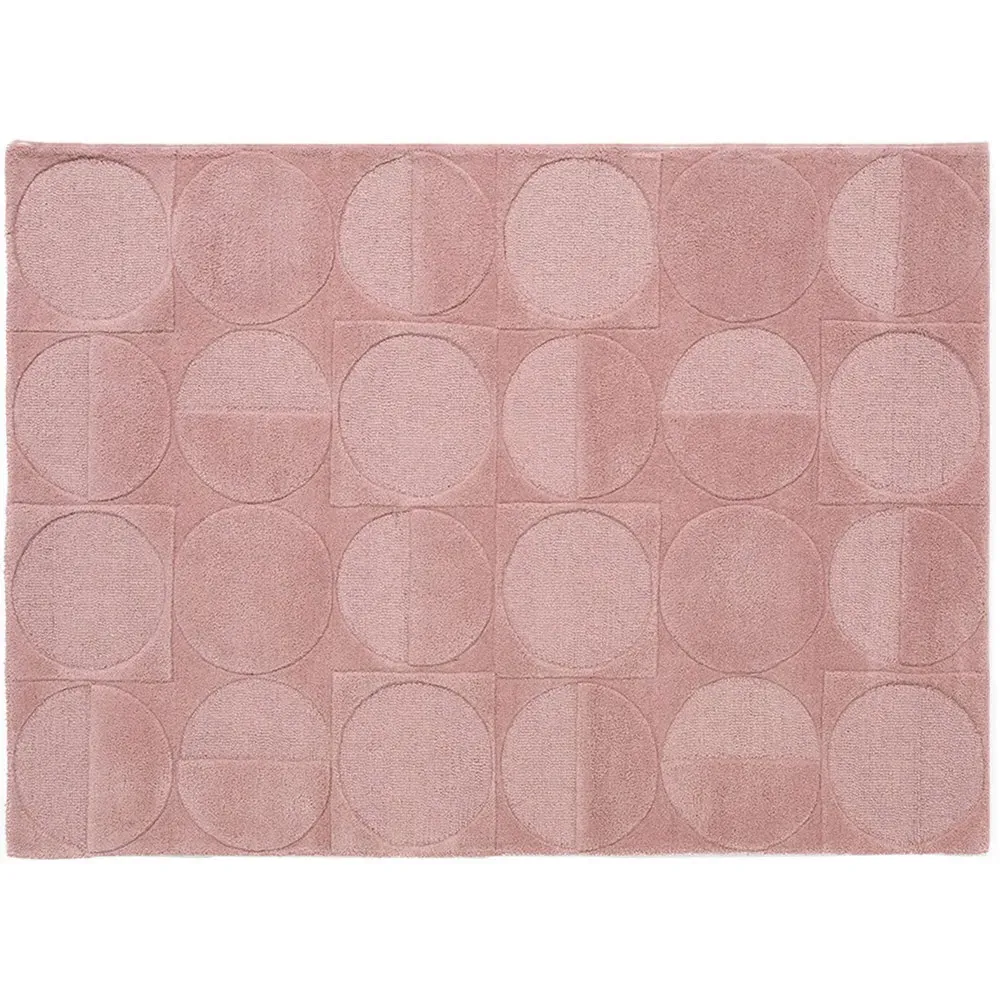 Arabella Wool Rug - Mauve