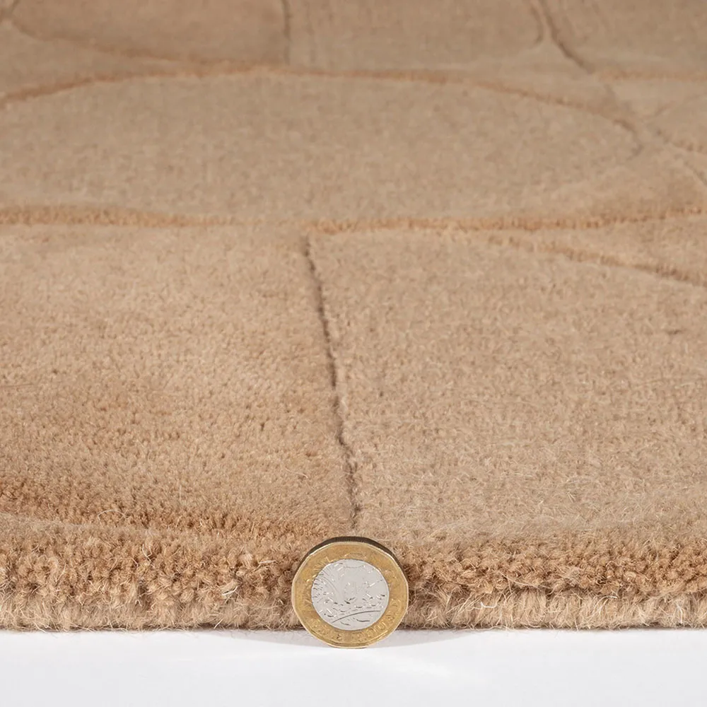 Arabella Wool Rug - Taupe