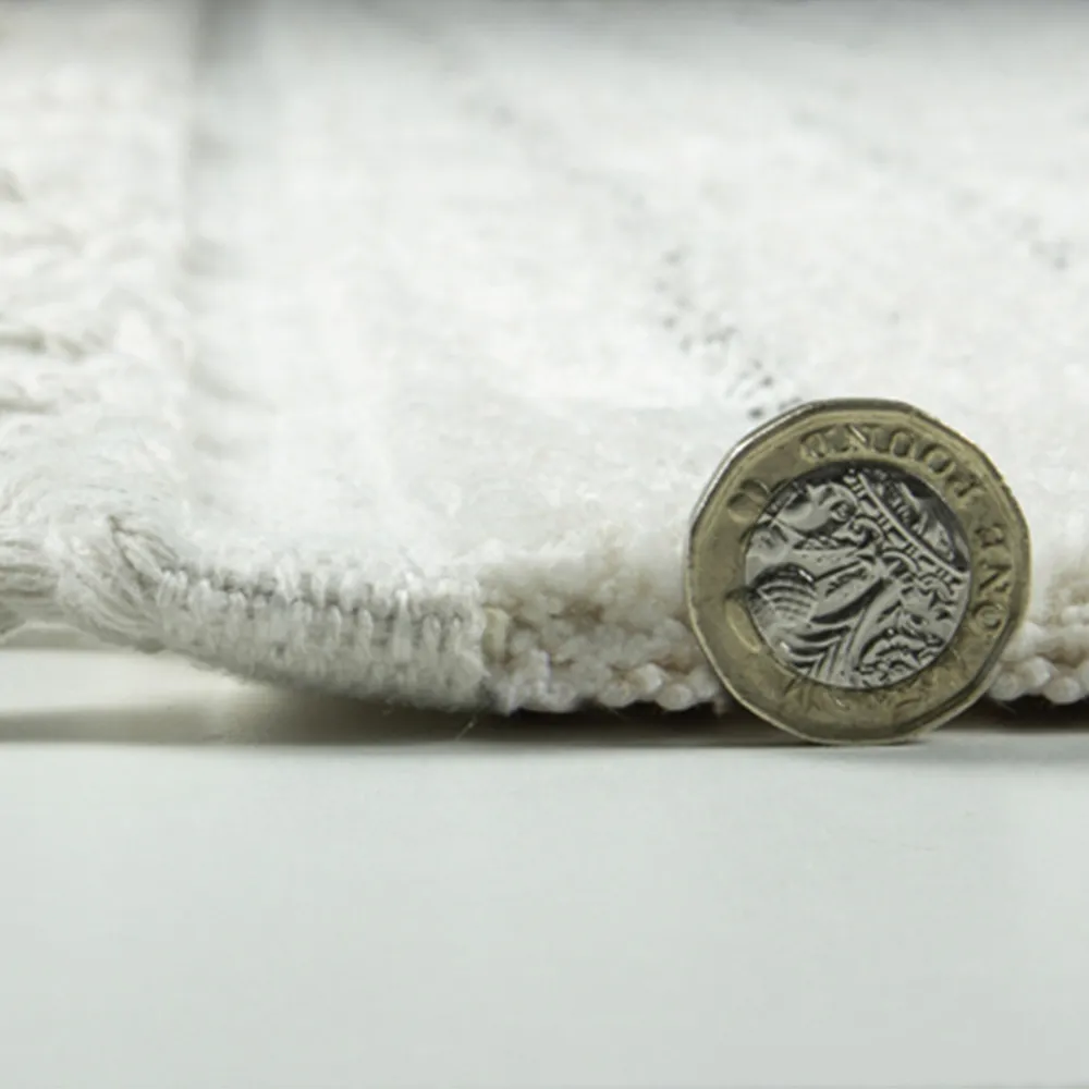 Arctic Maze Rug - Natural Grey, Polypropylene