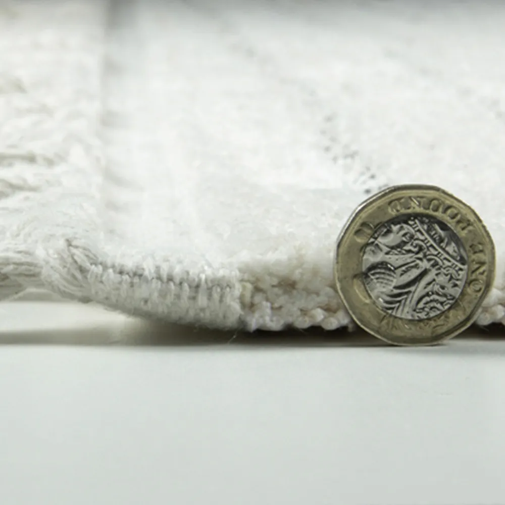 Arctic Maze Rug - Natural Grey, Polypropylene