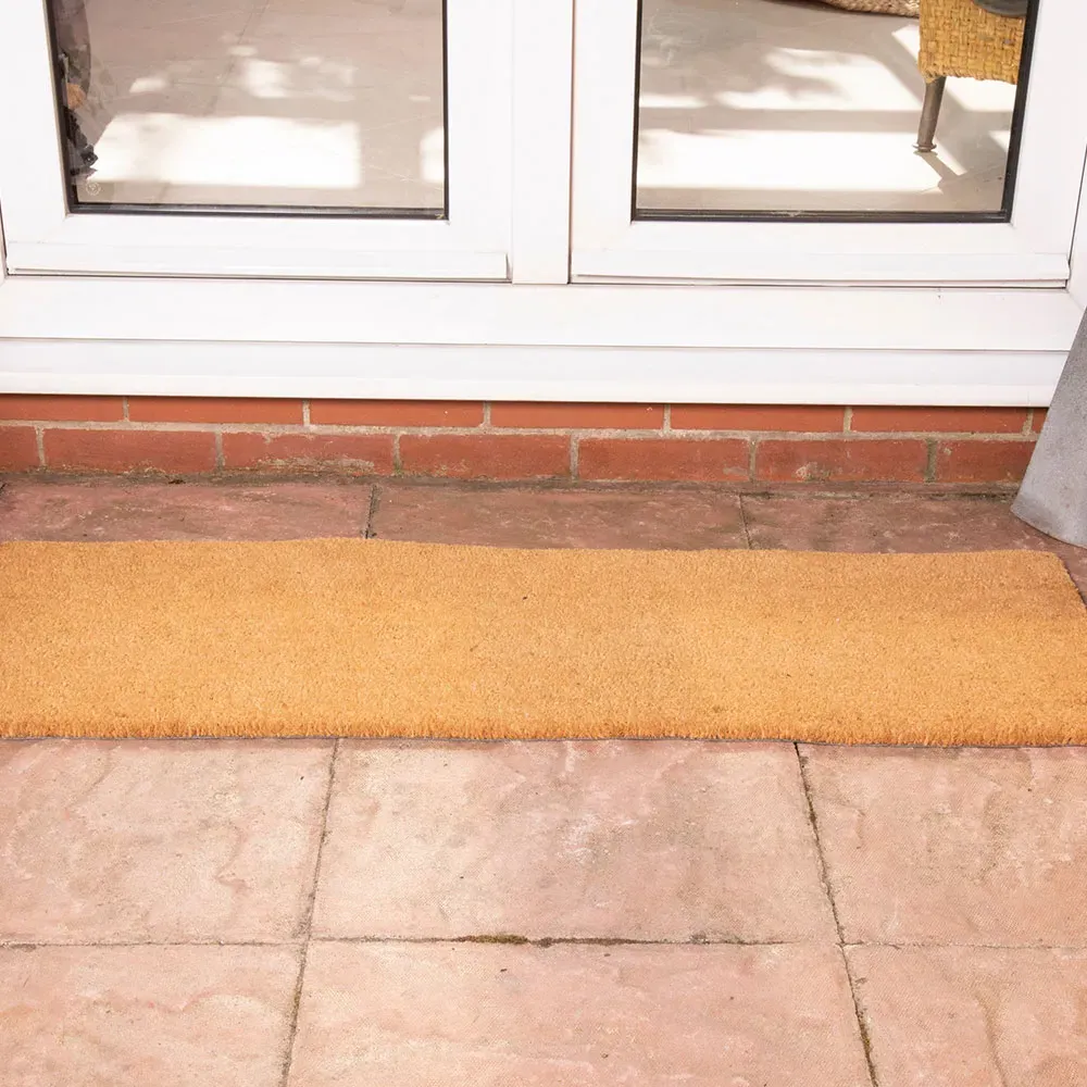 Astley Natural Coir Doormat - Brown