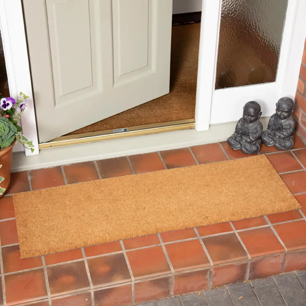 Astley Natural Coir Doormat - Brown
