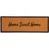 Astley Slogan Coir Doormat - Black