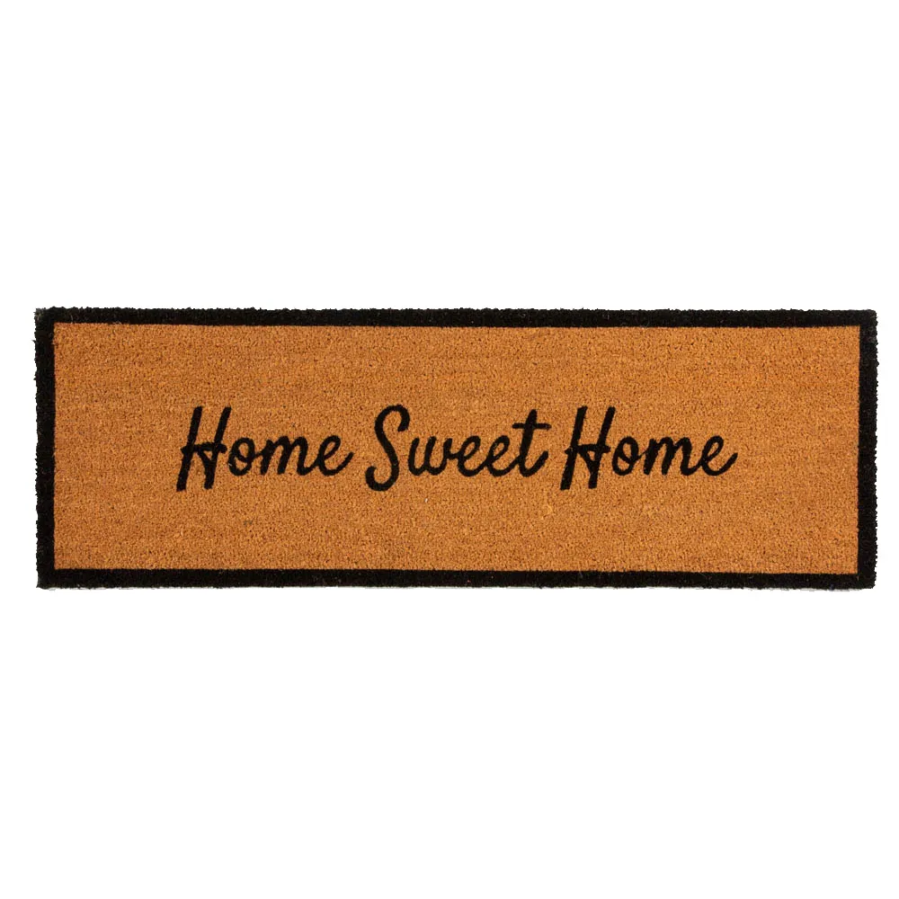 Astley Slogan Coir Doormat - Black image