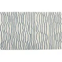 Aura Dune Large Area Rug - Blue, Wool