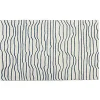 Aura Dune Medium Area Rug - Blue, Wool
