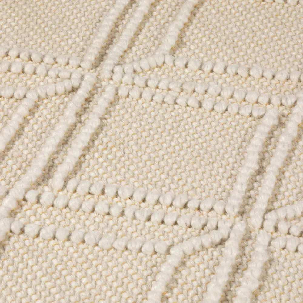 Blenheim Diamond Rug 160x230cm - Cream