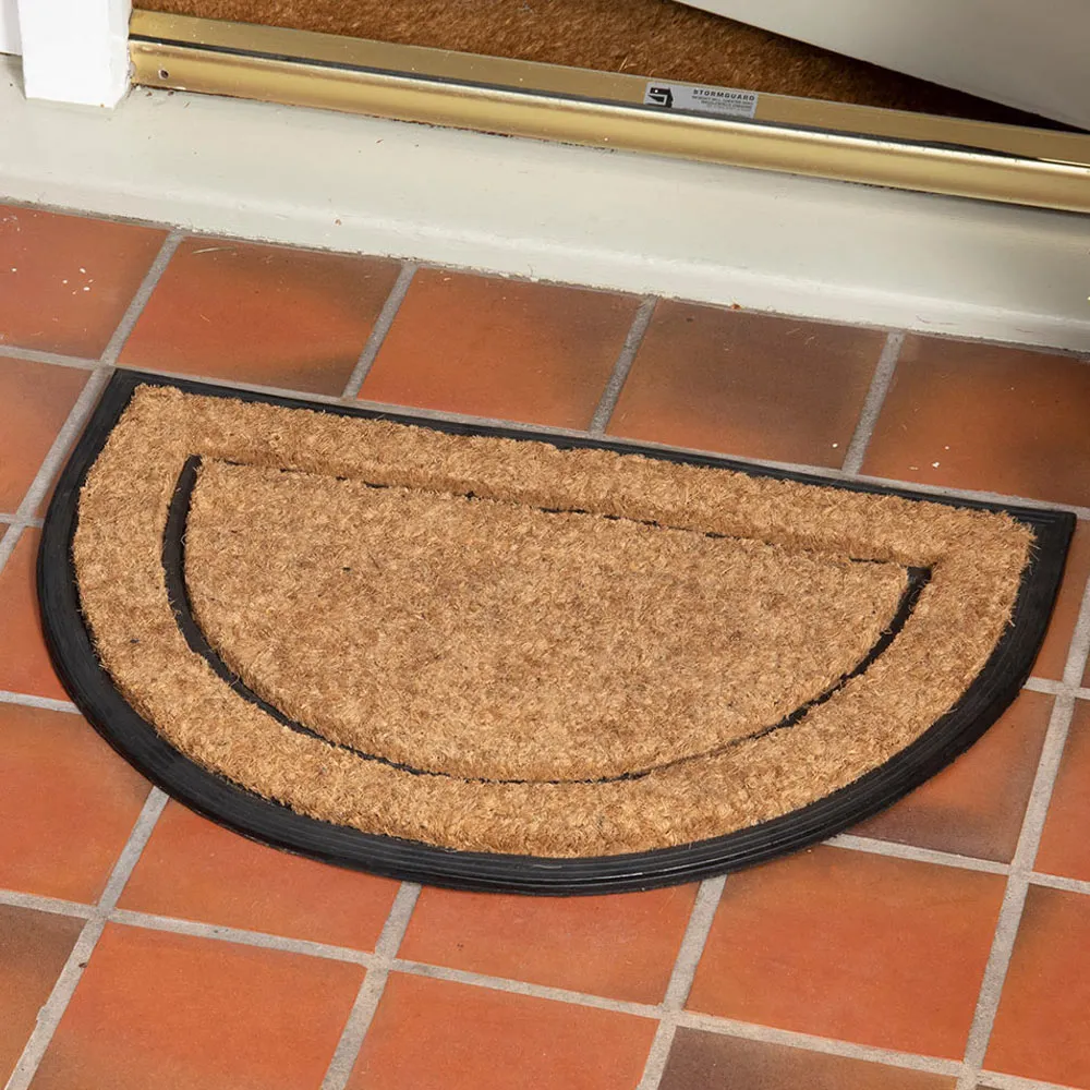 Chadderton Natural Coir Doormat - Brown