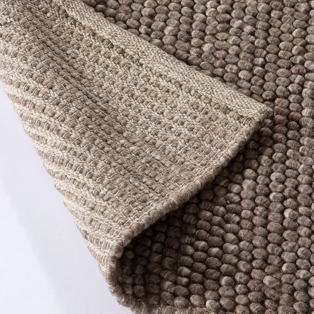 Delilah Pebble Rug - Taupe, Wool