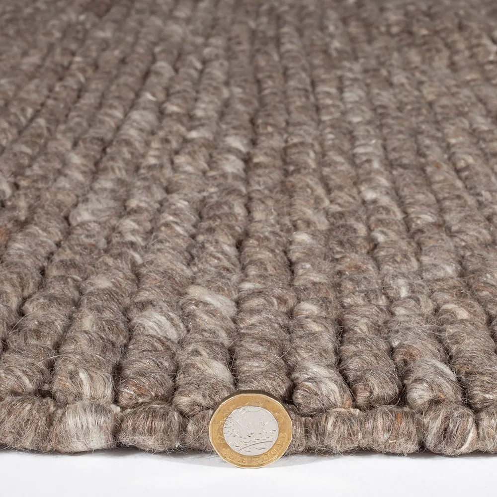 Delilah Pebble Rug - Taupe, Wool