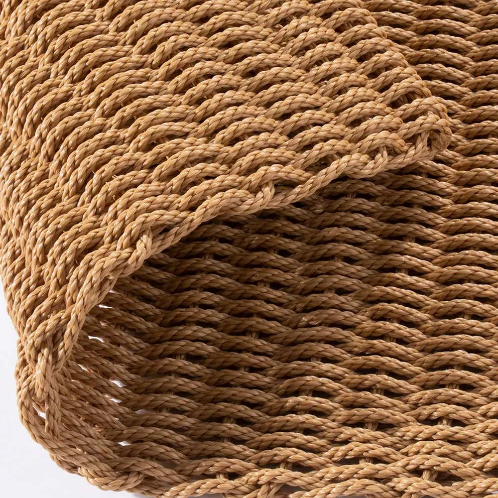 Didsbury Braided Doormat - Beige, Polypropylene