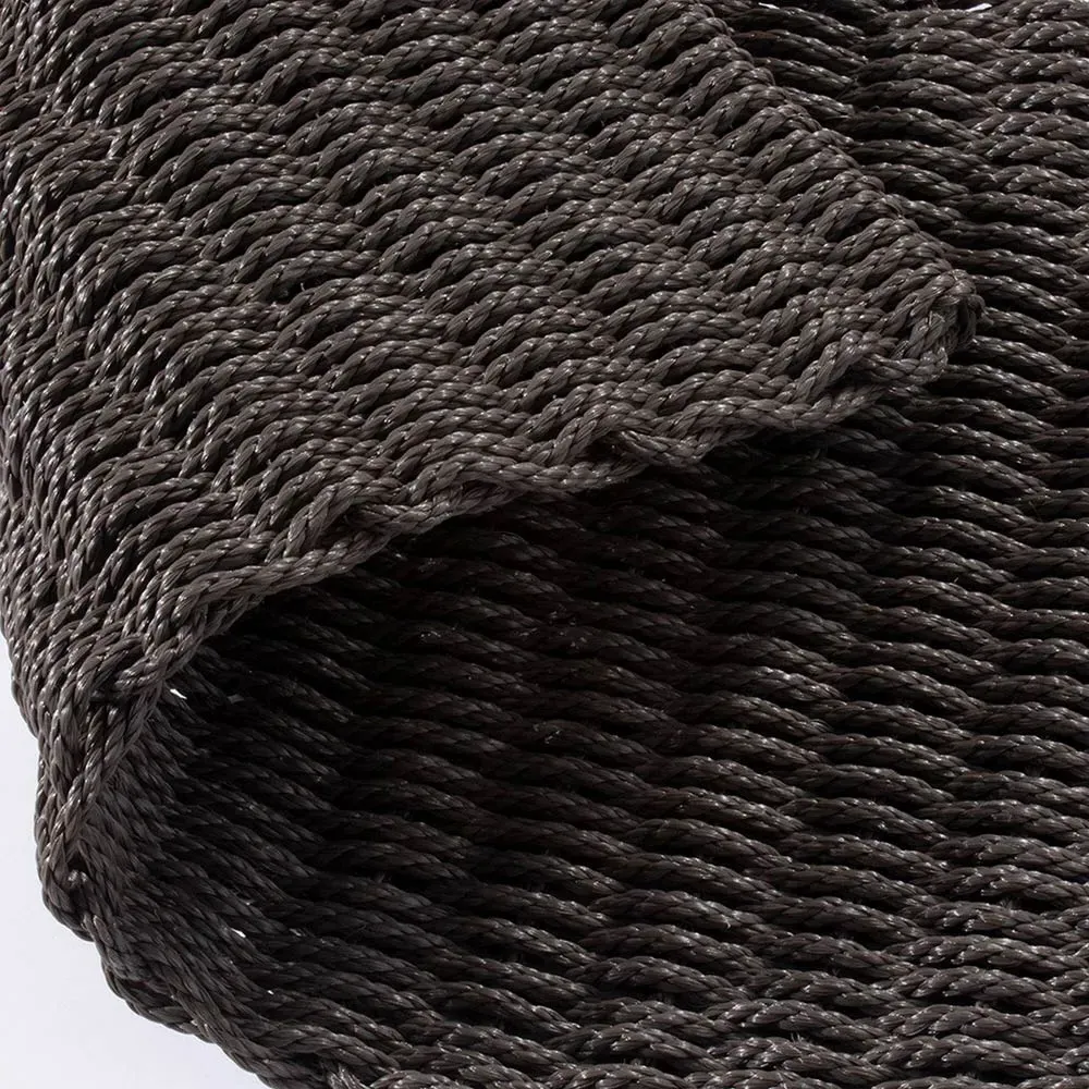Didsbury Braided Doormat - Grey, Polypropylene