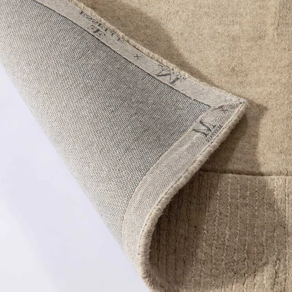 Esme Stone Wool Rug 80 x 150cm - Cream