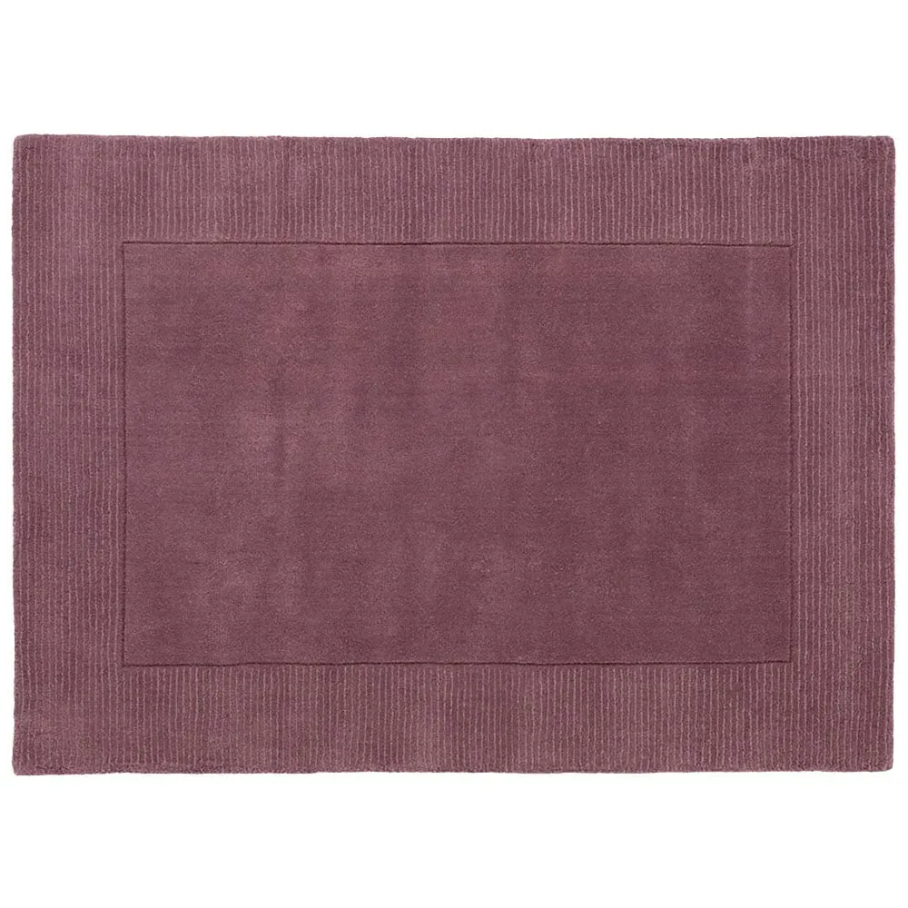 Esme Wool Rug 120x170cm - Mauve