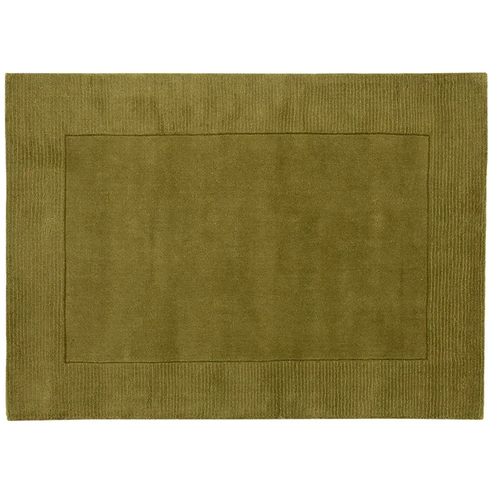 Esme Wool Rug 120x170cm - Olive