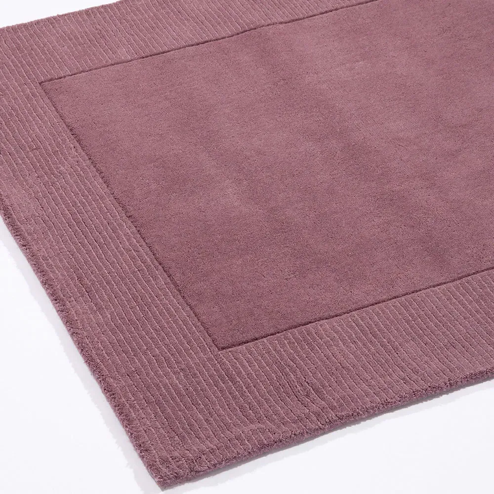 Esme Wool Rug 160x230cm - Mauve