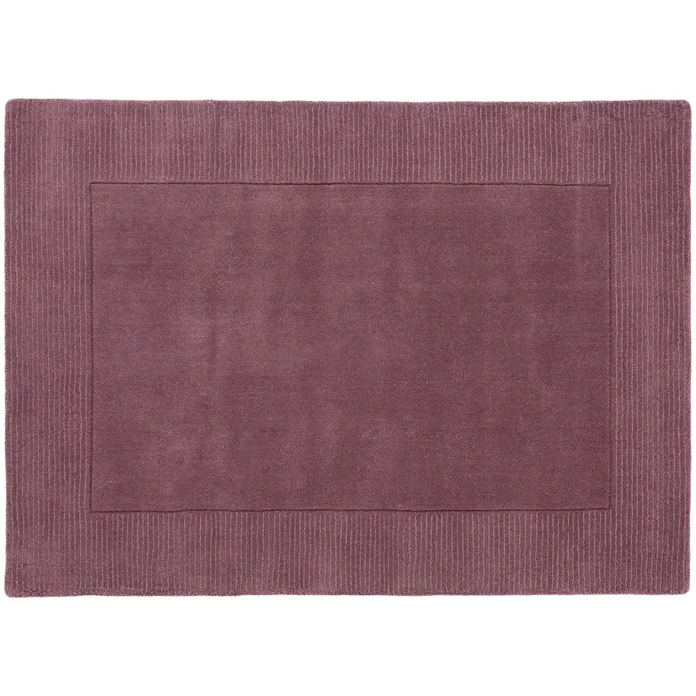 Esme Wool Rug 160x230cm - Mauve