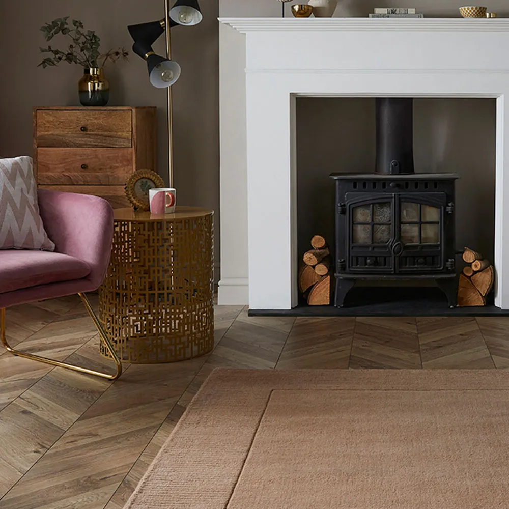 Esme Wool Rug 80x150cm - Taupe