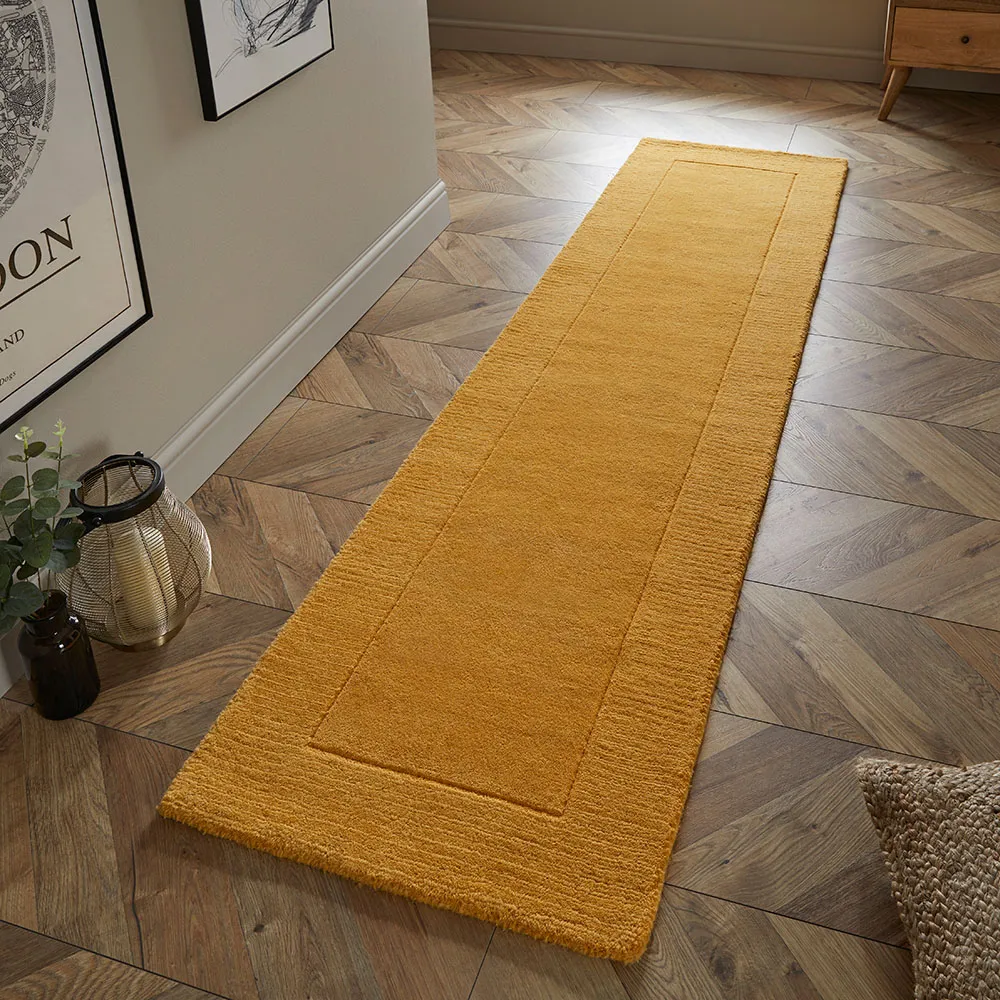 Esme Wool Runner - Ochre