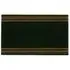 Forest Green Stripes Coir Doormat - Green