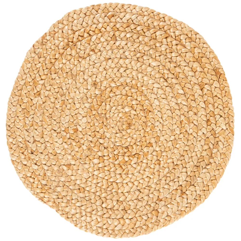 Heaton Round Jute Rug - Cream image