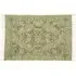 Kew Antique Print Rug with Tassel - Green