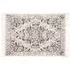 Kew Antique Print Rug with Tassel - Grey
