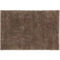 Larissa Shaggy Rug - Chocolate, Polypropylene