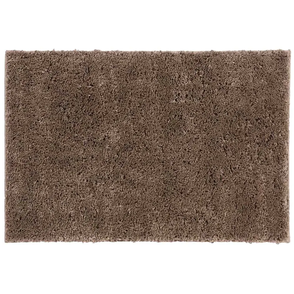 Larissa Shaggy Rug - Chocolate, Polypropylene