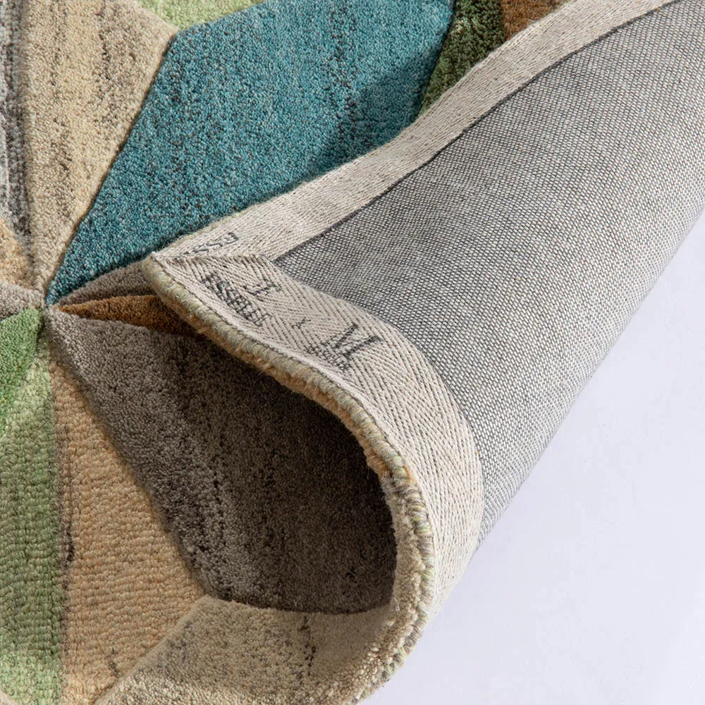 Lilianna Embossed Wool Rug - Multi