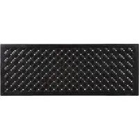 Mud Stopper Rubber Doormat - Reddish Black