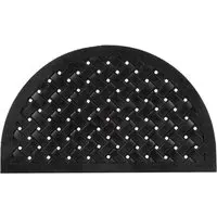 Mud Stopper Rubber Doormat - Reddish Black