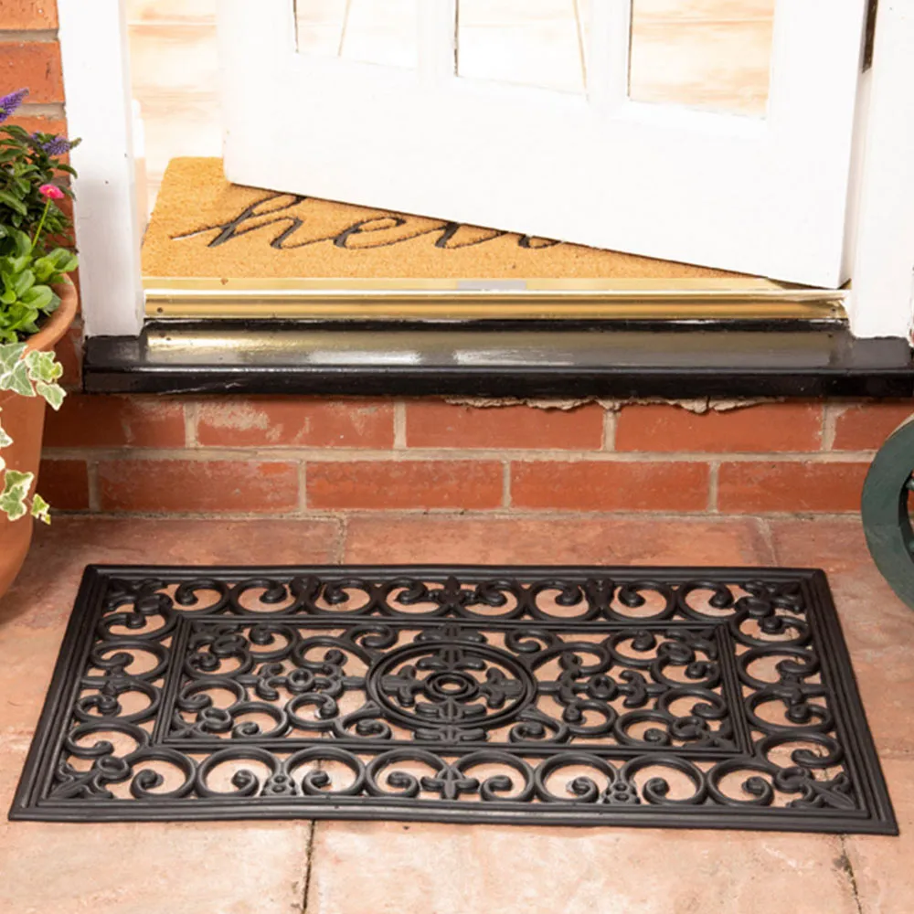 Radcliffe Rubber Doormat - Black