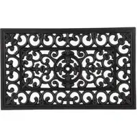 Radcliffe Rubber Doormat - Black