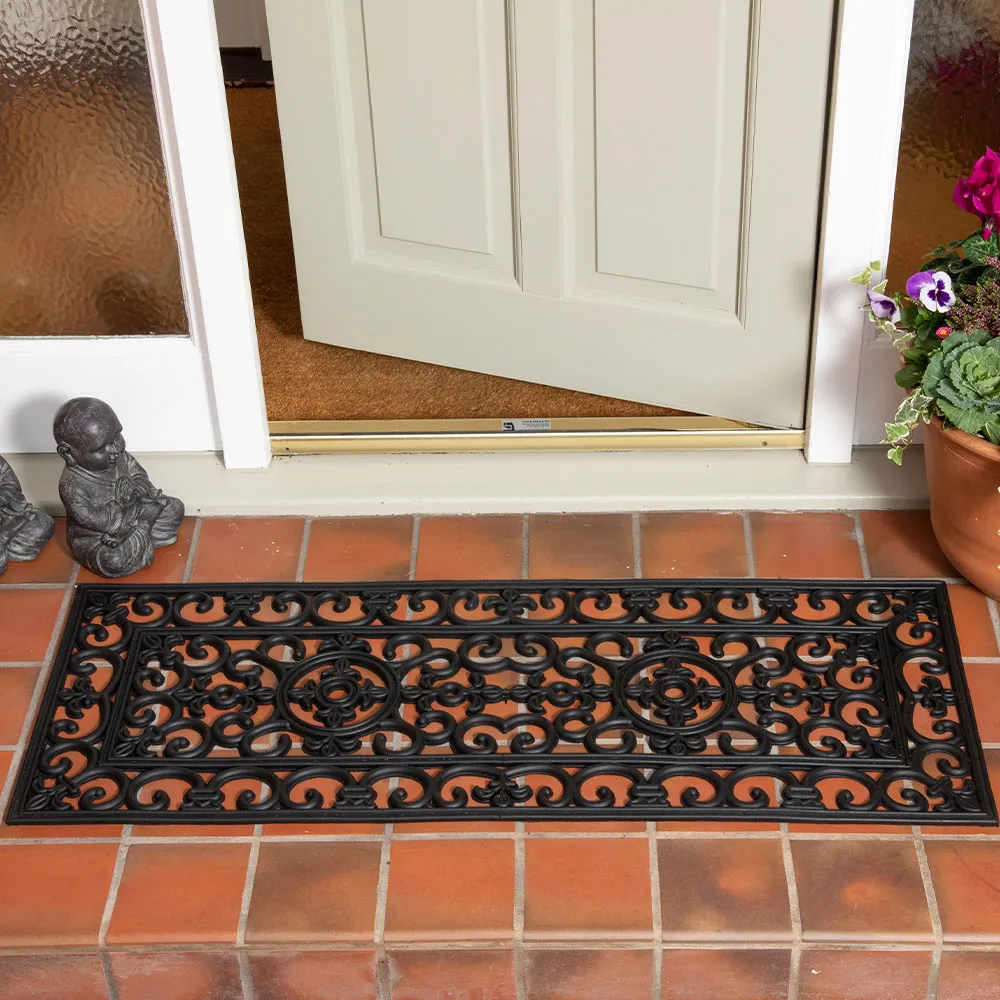 Radcliffe Rubber Doormat - Black
