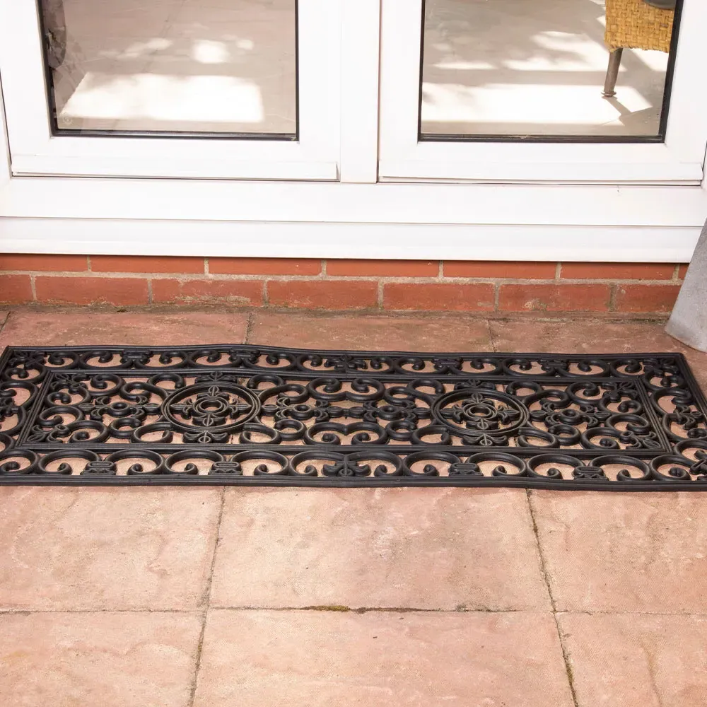 Radcliffe Rubber Doormat - Black