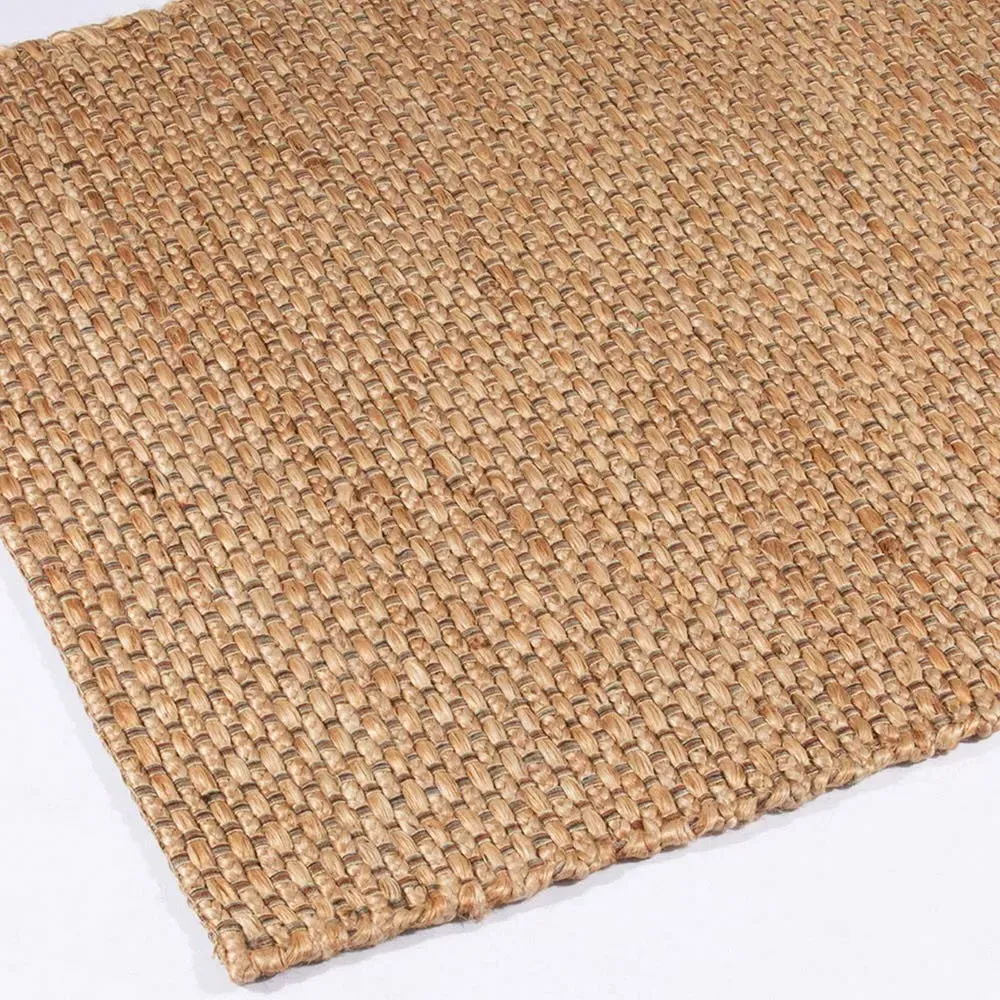 Salford Natural Jute Rug - Brown