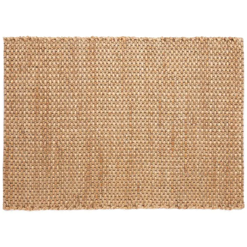Salford Natural Jute Rug - Brown image