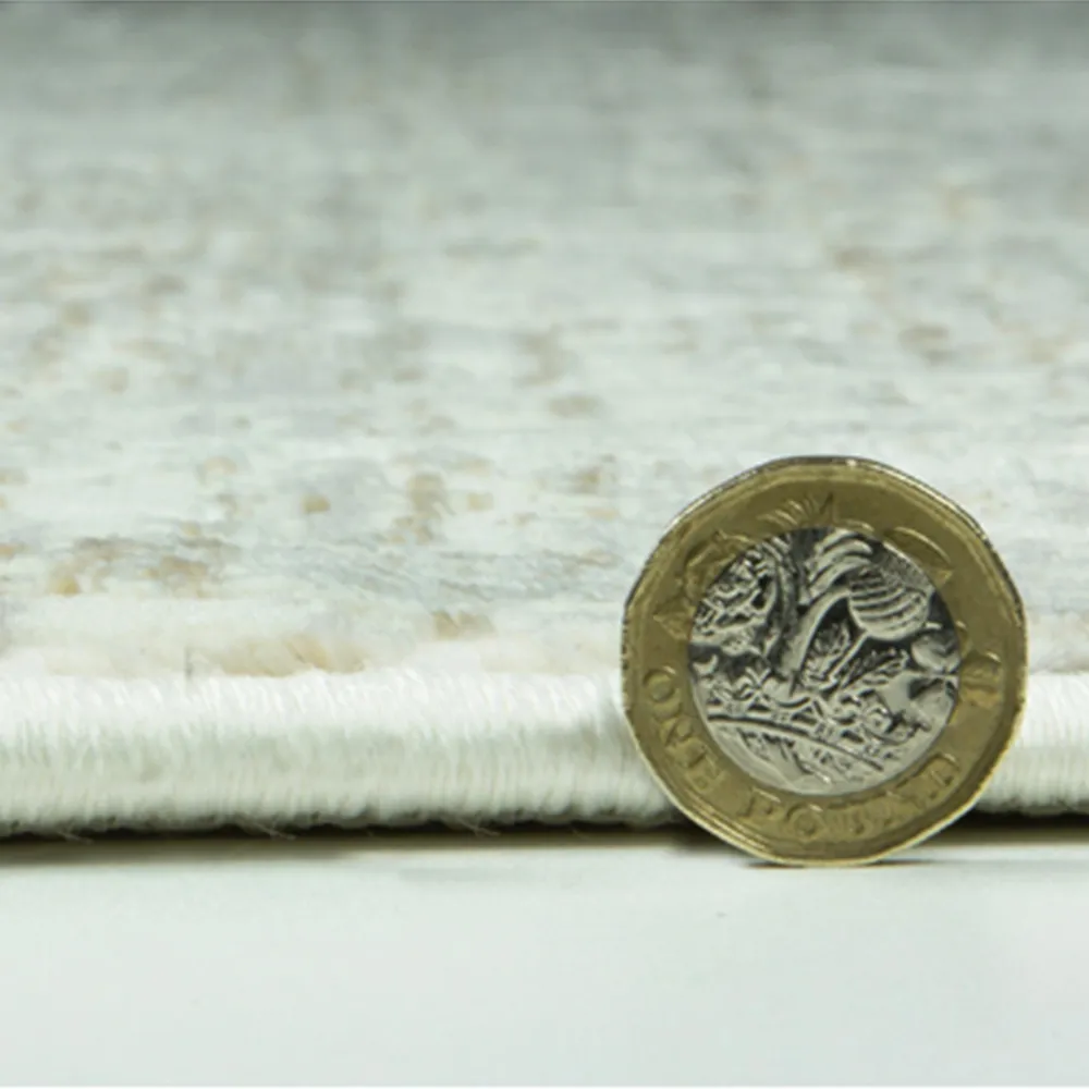 Solar Jupiter Natural Rug 120 x 170cm - Cream