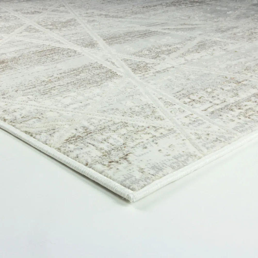 Solar Jupiter Natural Rug 160 x 230cm - Cream