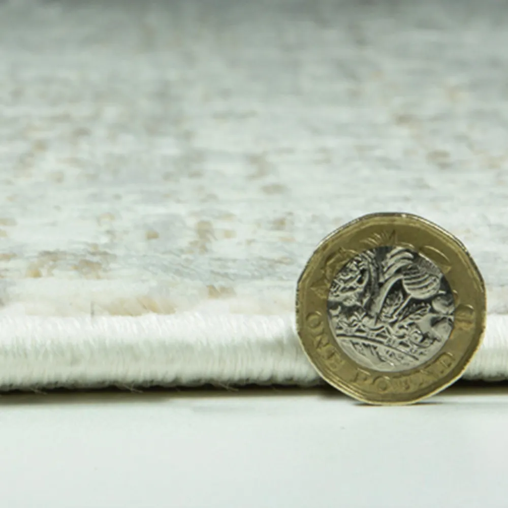 Solar Jupiter Natural Rug 160 x 230cm - Cream