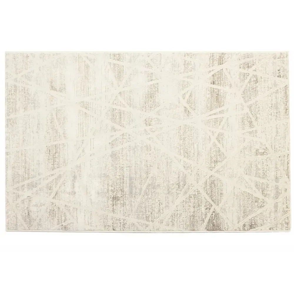 Solar Jupiter Natural Rug 160 x 230cm - Cream