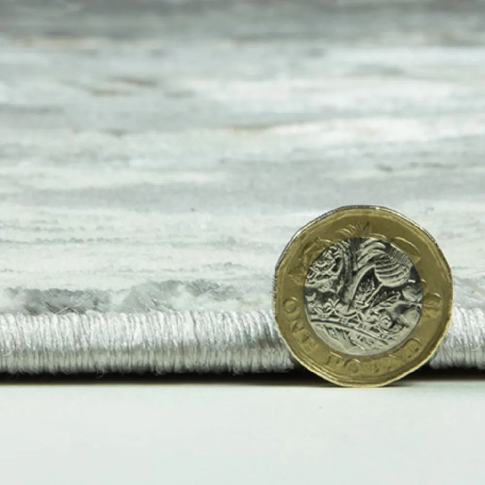 Solar Pluto Rug - Natural, Grey