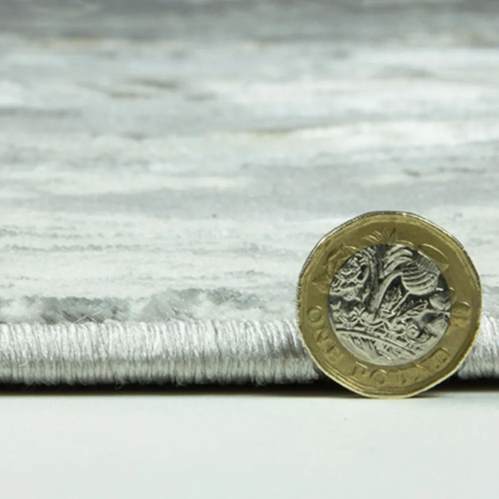 Solar Pluto Rug - Natural, Grey