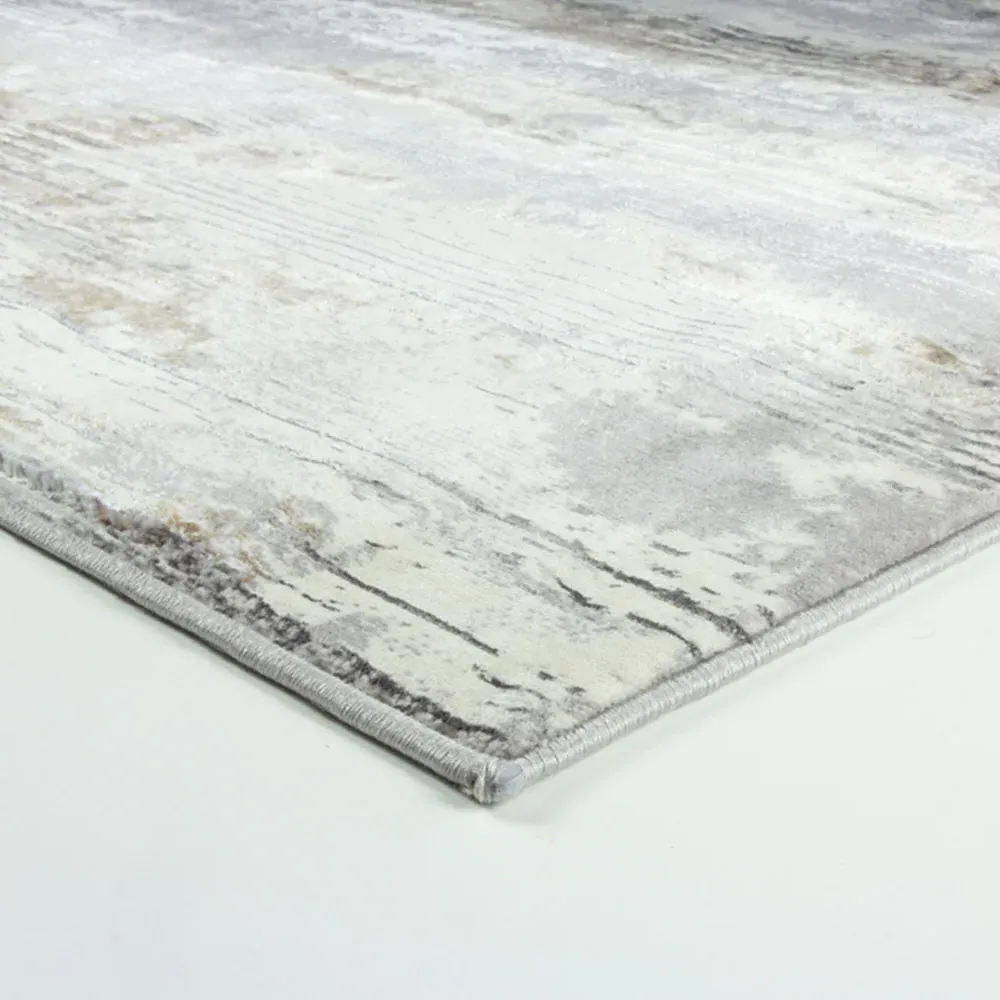 Solar Pluto Rug - Natural, Grey