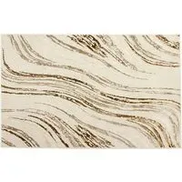 Solar Saturn 120x170cm Rug - Natural, Copper