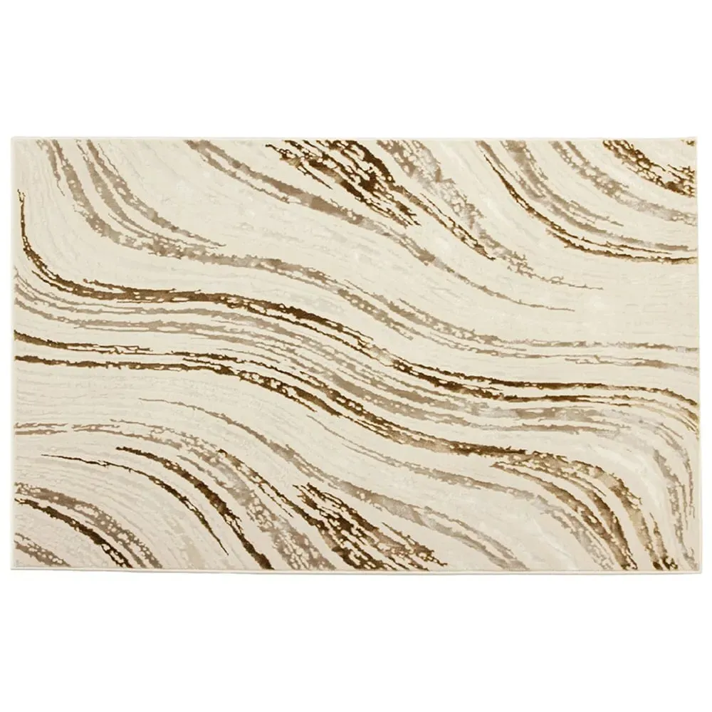 Solar Saturn 120x170cm Rug - Natural, Copper image