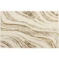 Solar Saturn 200x290cm Rug - Natural, Copper